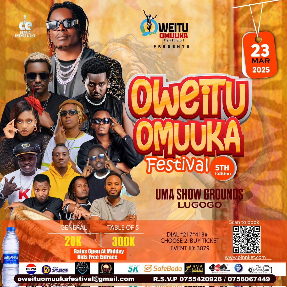 MonkPromotionz's tweet photo. OWEITU OMUUKA FESTIVAL🔥
Allow Me Introduce To You The
#5TH_EDITION🌟🌟🌟
This Sunday At UMA SHOW GROUNDS LUGOGO✅
Hosted by
🟢 MC BLESS🎤
🟢MC MATAMA🎤
Featuring
KING SAHA🎤
TRUTH256🎤
MC AUSTIN🎤
DJ ALBERTO43🎧
Entrance #20k
Courtesy Of
#OweituOmuukaFestival https://t.co/JTCcEMZhxp