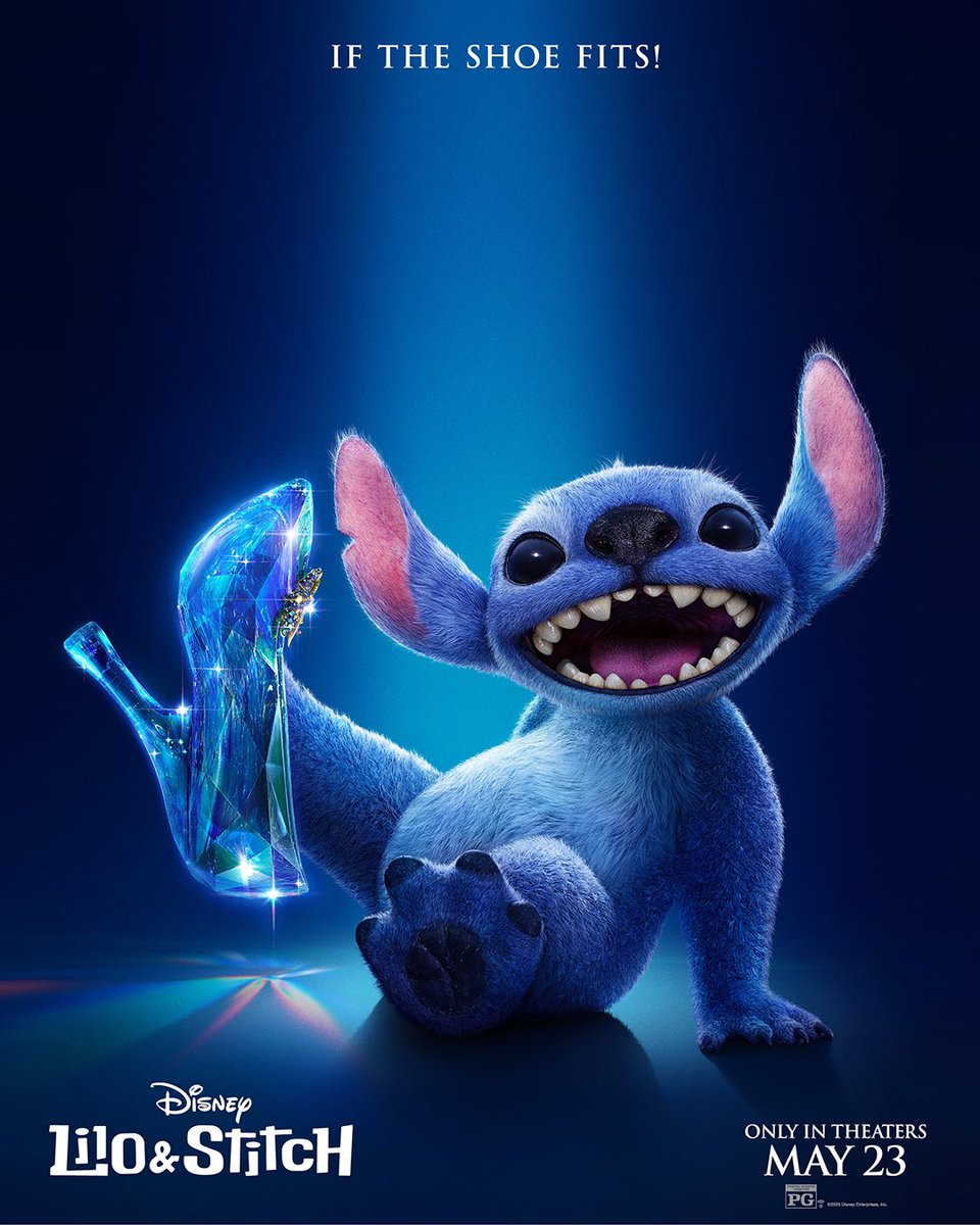 FilmUpdates's tweet photo. Princess-themed posters for the live-action ‘LILO &amp; STITCH’ have been released.

In theaters May 23. https://t.co/8bwulYzMg5