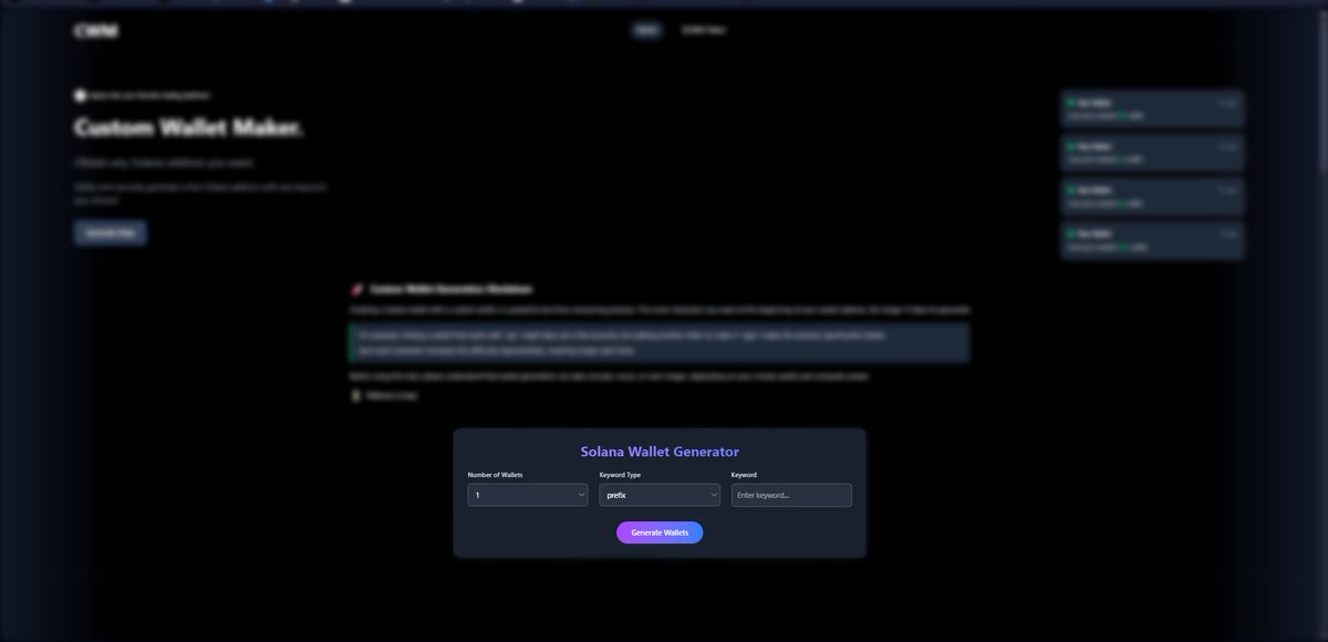 Custom Wallet Maker tweet media