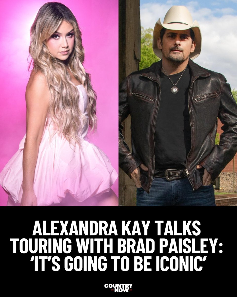 Country Now (@countrynow) on Twitter photo .<a href="/_alexandrakay/">Alexandra Kay</a> reflects on getting the call to tour with <a href="/BradPaisley/">Brad Paisley</a> and teases an exciting on-stage moment that will happen each night.
READ MORE: urls.grow.me/EYl9whBA2g .<a href="/_alexandrakay/">Alexandra Kay</a> reflects on getting the call to tour with <a href="/BradPaisley/">Brad Paisley</a> and teases an exciting on-stage moment that will happen each night.
READ MORE: urls.grow.me/EYl9whBA2g