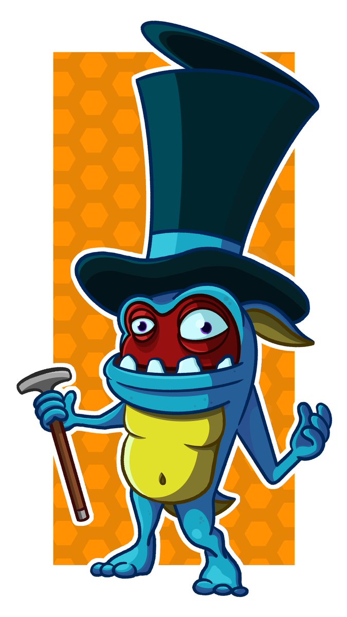 RyCracker_'s tweet photo. .@PlaytonicGames 
Submission for #CapitalBCasinoComp 
Corplets look like they're stinky little guys and I love that 😤
Don't forget your smelly roots, Duke https://t.co/1QuDjlHxsg