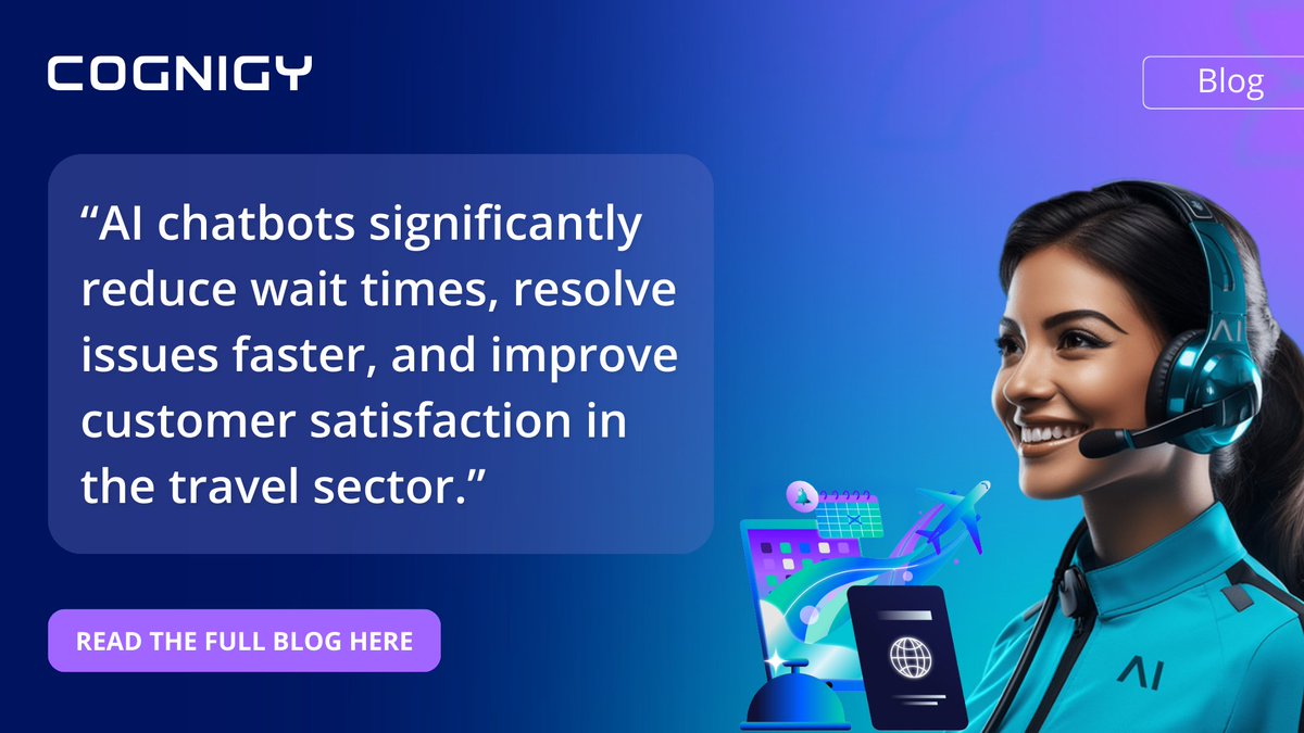 Imagine travel tailor-made before your bags are packed.

AI chatbots personalize bookings, provide real-time support, and uncover hidden gems.

Explore how AI makes travel smarter: hubs.la/Q03cwsqV0
What's your top travel innovation?

#AIAgents #TravelTech #Innovation