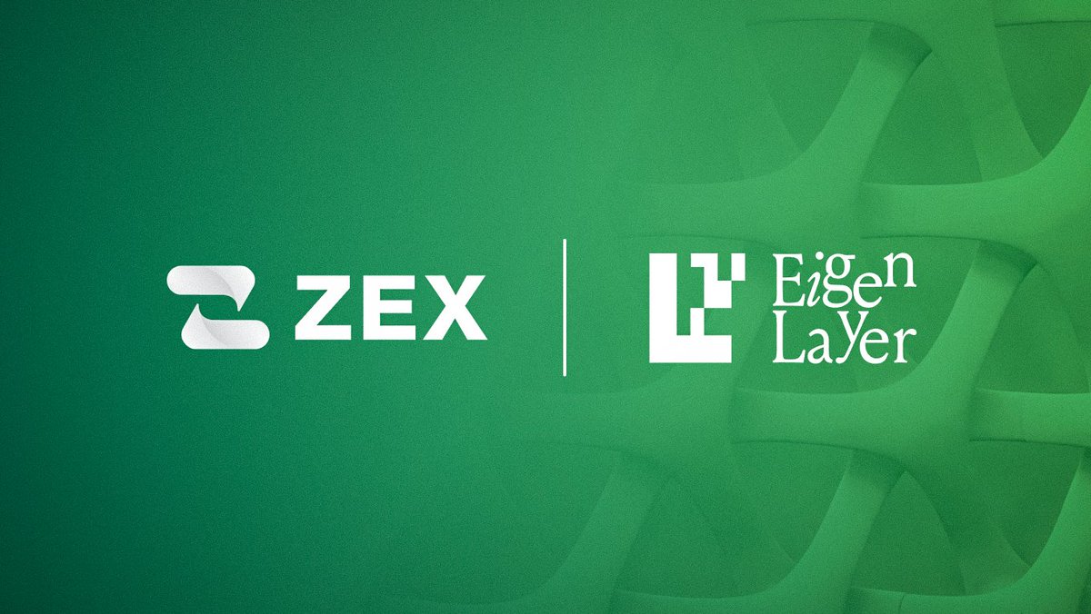ZEX (@zex_fi) on Twitter photo ZEX Testnet goes live on March 25th!
Built on <a href="/eigenlayer/">EigenCloud</a>, ZEX solves the DEX-CEX trade-off.
Fast like a CEX, Secure like a DEX
Become a Genesis Member.
only 5,000 whitelist spots available👇
app.galxe.com/quest/zex/GCg7… ZEX Testnet goes live on March 25th!
Built on <a href="/eigenlayer/">EigenCloud</a>, ZEX solves the DEX-CEX trade-off.
Fast like a CEX, Secure like a DEX
Become a Genesis Member.
only 5,000 whitelist spots available👇
app.galxe.com/quest/zex/GCg7…