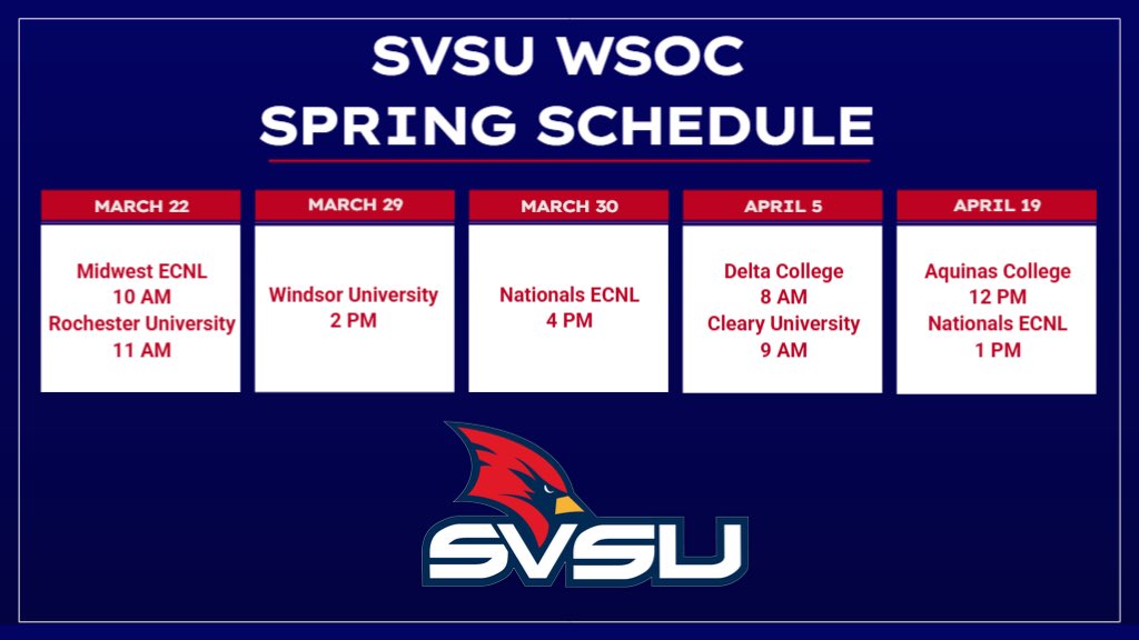 Updated spring schedule starts this weekend 💪🏼