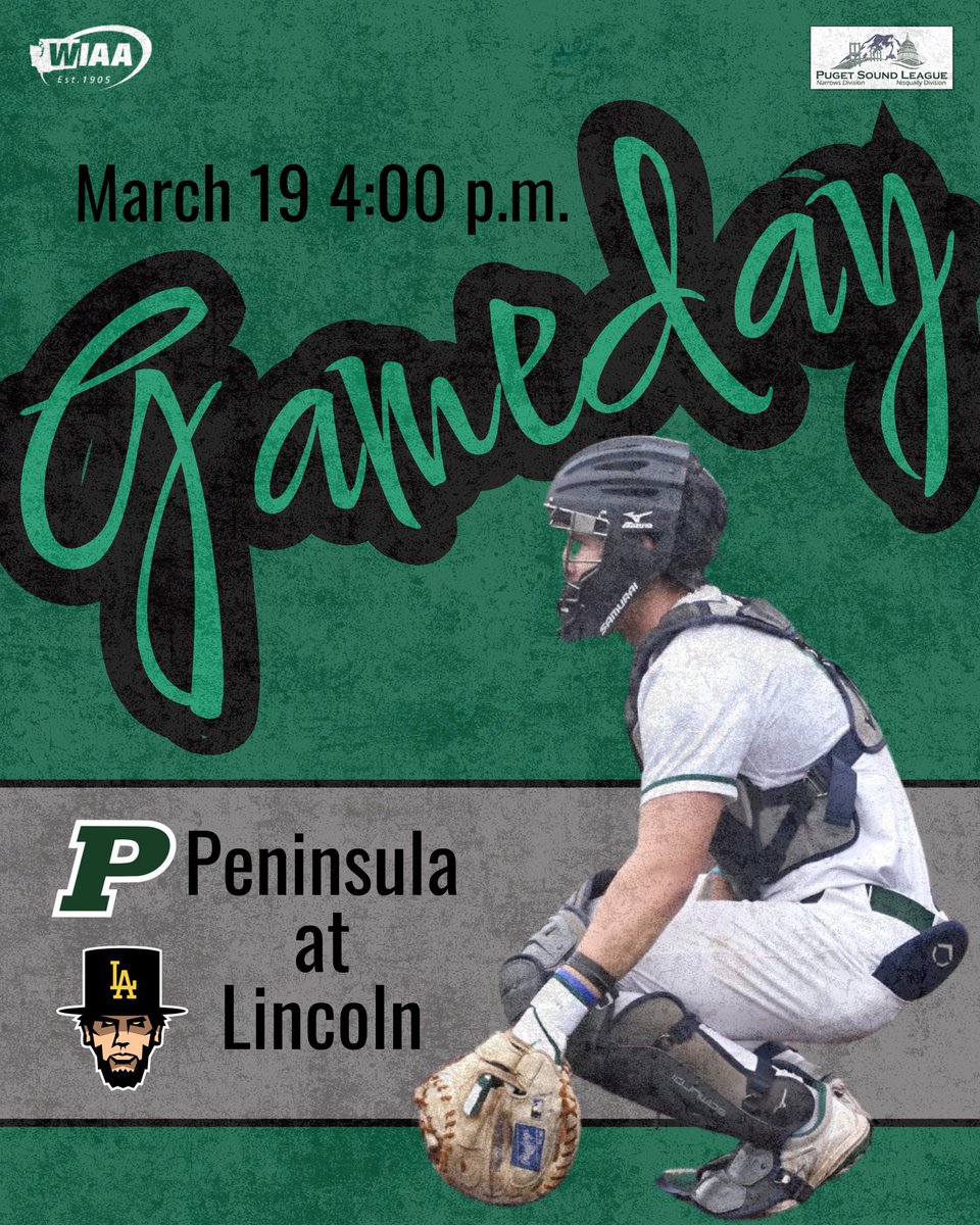 ⏰4:00 p.m.
📍Varsity: Lincoln High School
📍 JV: Peninsula High School

#purdygrit