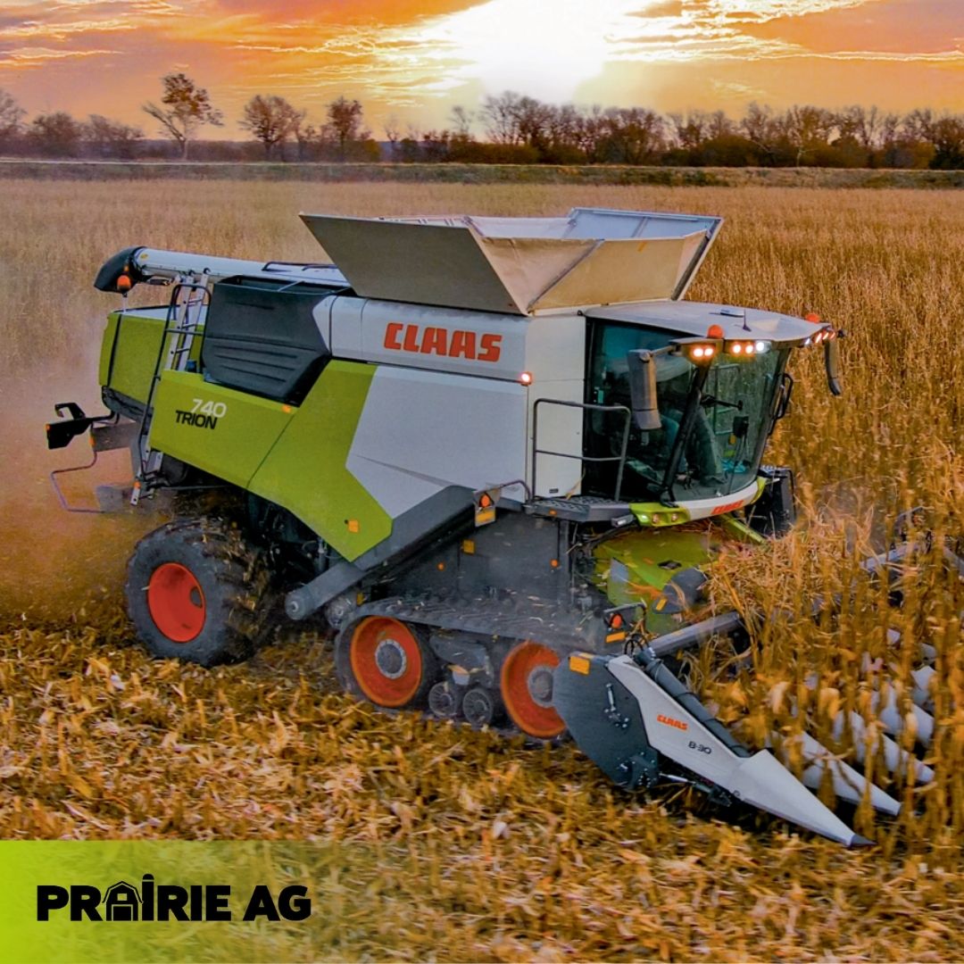 CLAAS TRION 740: A game-changer in harvesting. Unmatched performance, automation, and efficiency, over 500 acres a day!

Discover what it can do for you ➡ loom.ly/RmqrbR0. 

#PrairieAG #CLAAS #TRION740 #HarvestEfficiency #BuiltForPerformance