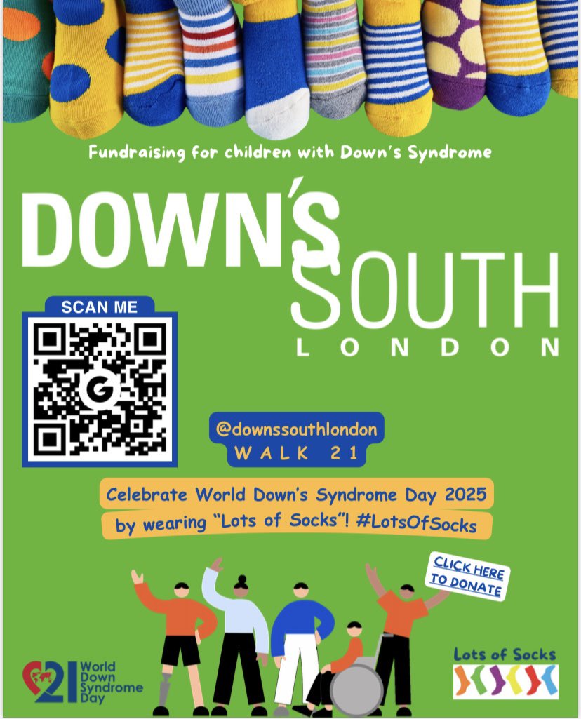 Lyndhurst Primary School (@lyndhurstse5) on Twitter photo We’re also celebrating World Down Syndrome Day on Friday by supprting the Lots of Socks campaign. Wear your favourite socks, crazy socks, odd socks or any socks that get people talking about Down Syndrome. #worlddownsyndromeday #lotsofsocks We’re also celebrating World Down Syndrome Day on Friday by supprting the Lots of Socks campaign. Wear your favourite socks, crazy socks, odd socks or any socks that get people talking about Down Syndrome. #worlddownsyndromeday #lotsofsocks