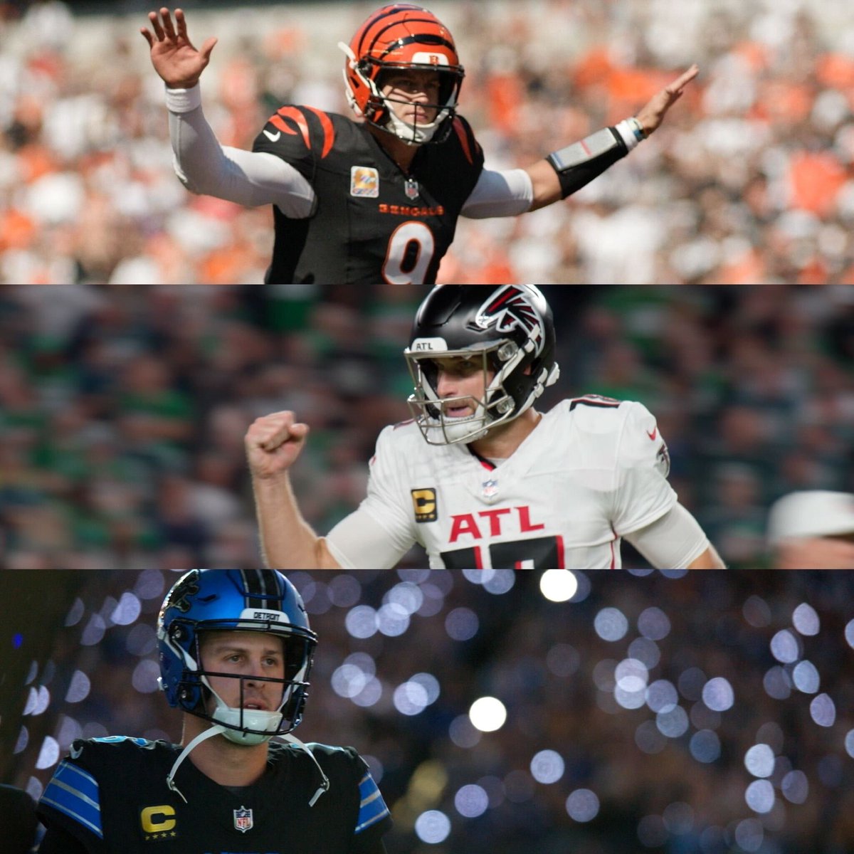 netflix's tweet photo. Joe Burrow
Kirk Cousins 
Jared Goff 

Quarterback Season 2 is coming to Netflix this July. https://t.co/O688EDTv2N