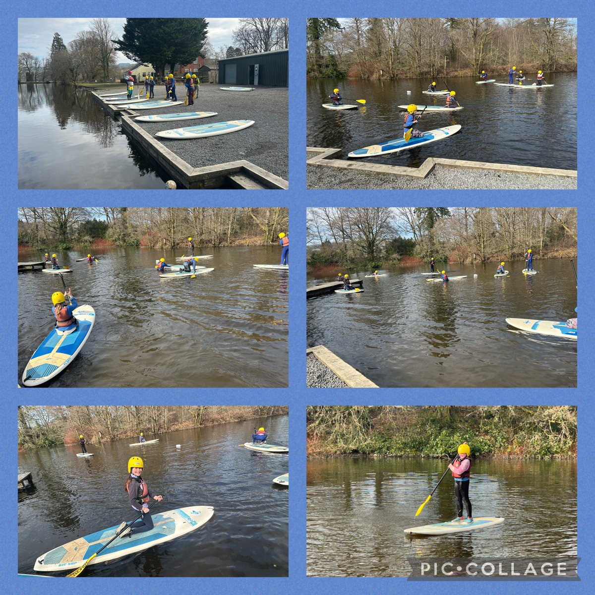 standrewsmajor's tweet photo. Paddle Boarding on the lake! #SAMsY6 #SAMsManor https://t.co/12dAjBRzki