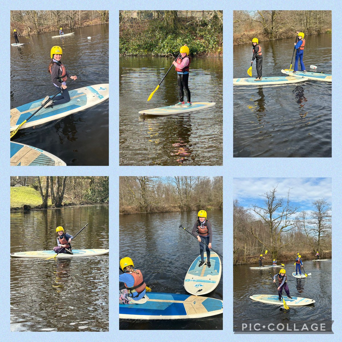 standrewsmajor's tweet photo. Paddle Boarding on the lake! #SAMsY6 #SAMsManor https://t.co/12dAjBRzki