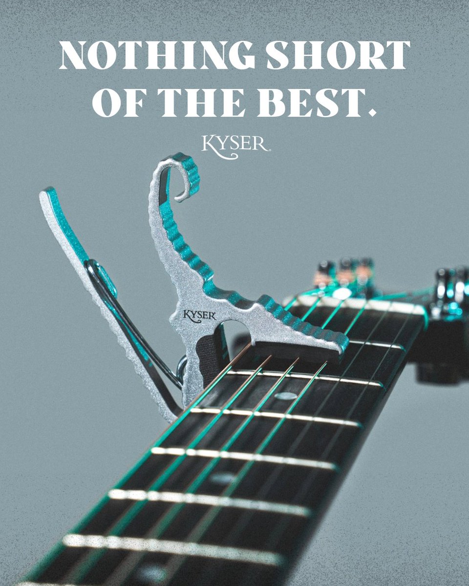 Short-Cut, but nothing short of the best.

#Kyser #ShortCut #BestQuality #MusicGear #GuitarAccessories #MusicianLife #Guitarist