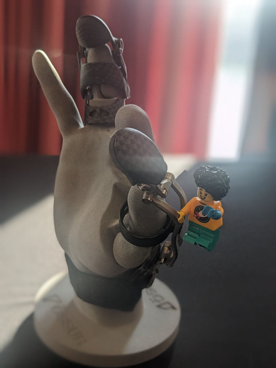 Loving this new climbing frame....the competition is on for the most creative Minifigure photo #TIPS25 <a href="/OssurCorp/">Össur</a> <a href="/NPDevices/">Naked Prosthetics</a>
