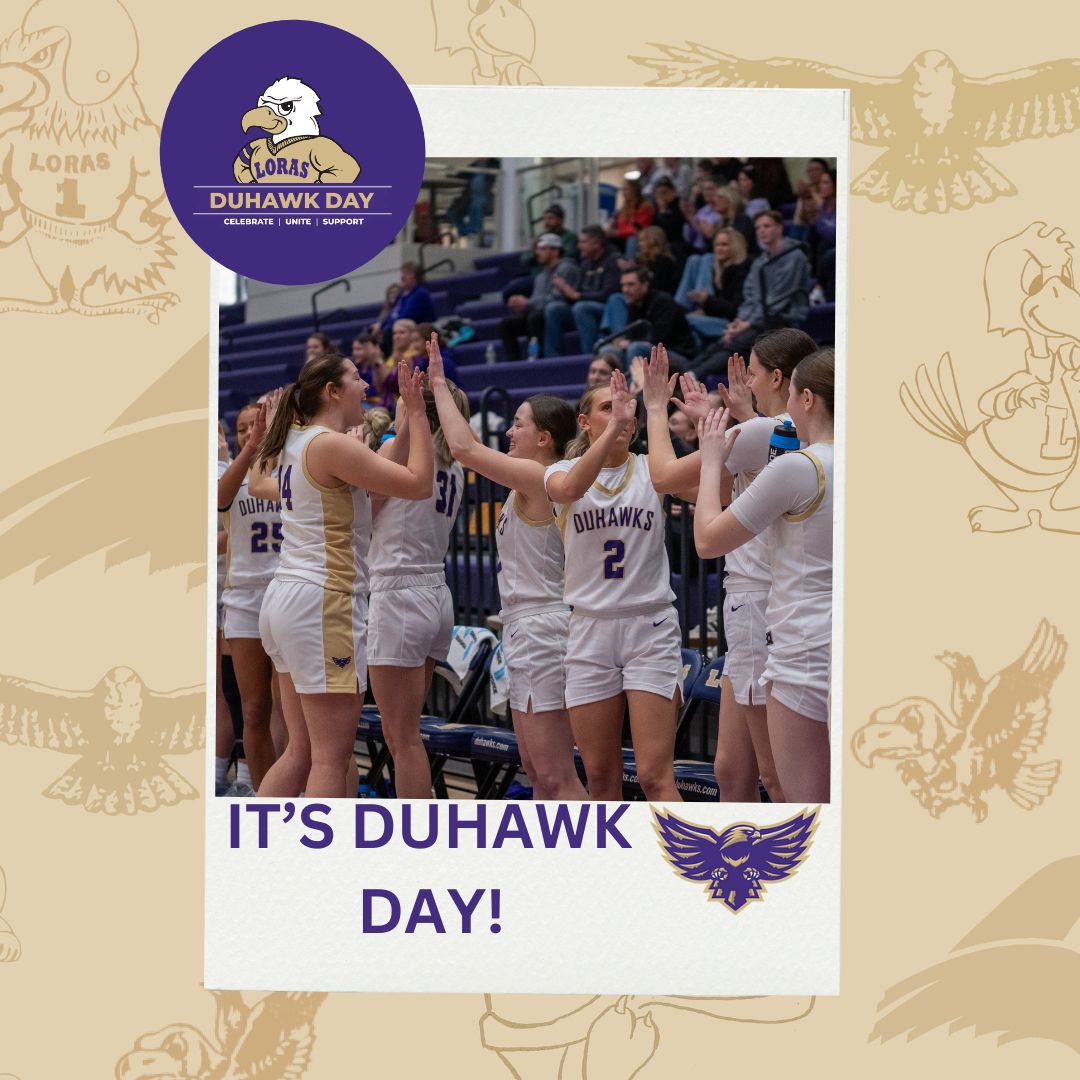 It's DUHAWK DAY!!! This is your annual reminder to celebrate all of the great things Loras provides! 

Wear your purple and gold and consider donating to our program!

duhawks.com/sports/2024/9/…
