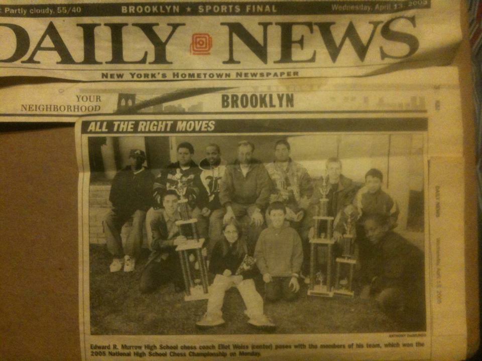 From Brooklyn to the top of the nation.
These photos are a reminder of a golden era when we were the #1 high school chess team in the country. A diverse group of kids of African American, Puerto Rican, European decent united by our love for the game and the drive to be the best.