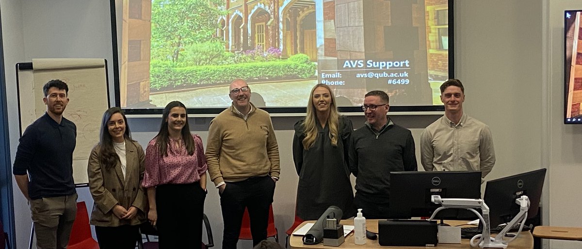 DrLaverty's tweet image. We had an excellent range of speakers today from the Pharmaceutical Industry, providing our Level 2 Pharmacy students with insight as to the range of opportunities available to them with their MPharm degree @pharmacyatQUB