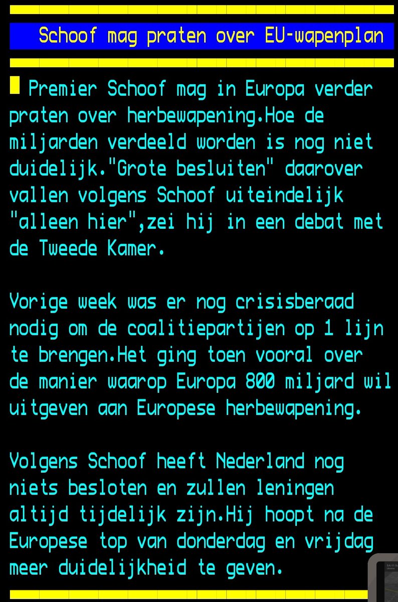 En u dacht in een democratie te leven?