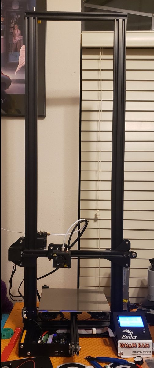 HappyExtruder3d's tweet photo. @Sovol3d Mods include @Creality3dP CR-10, Ender 3 and Ender 4 to 1000mm , also a @Prusa3D double conversion as well. #MODITYOURWAY #SOVOL https://t.co/8u9yoomlET