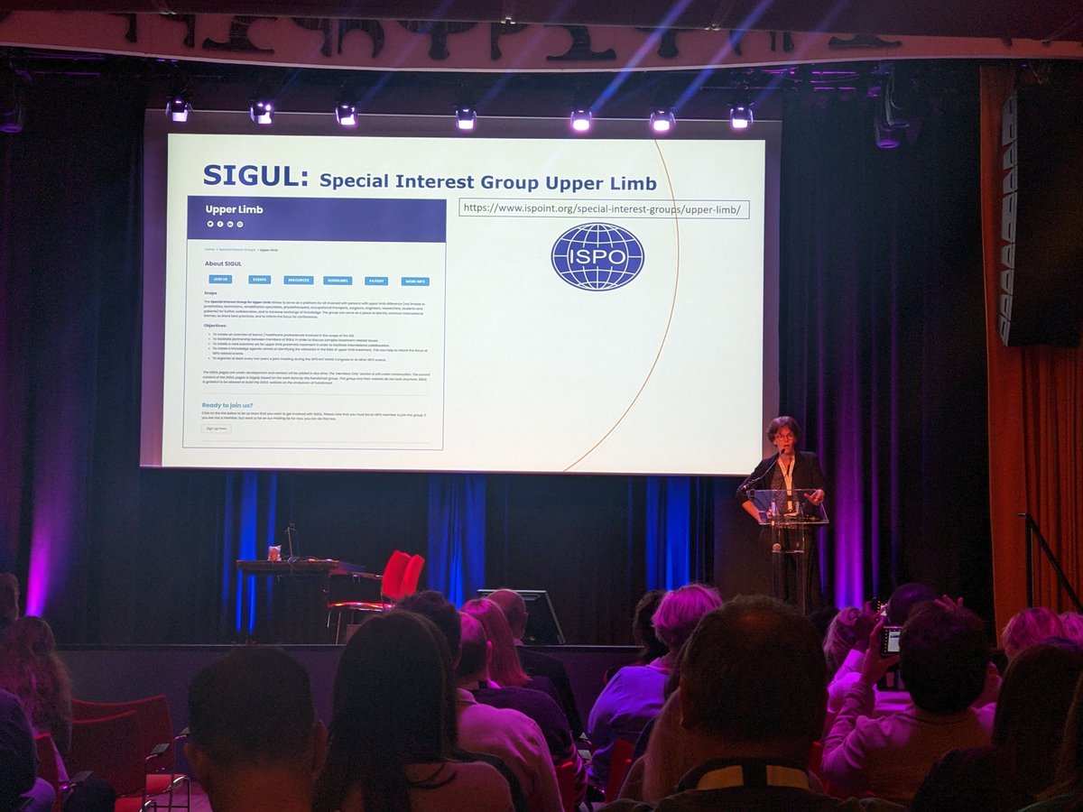 Time for a workshop supported by the <a href="/ISPO_int/">ISPO International</a> SIGUL on Phantom Limb Pain at #TIPS25