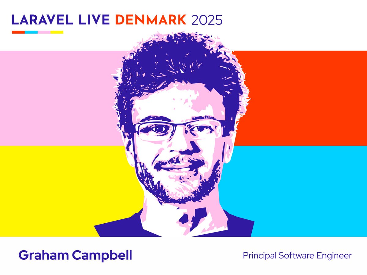Announcing <a href="/GrahamJCampbell/">Graham Campbell 🐘</a> 🇬🇧 as a speaker at Laravel Live Denmark! As a long time Laravel contributor and maintainer, Graham brings deep expertise to the community. We’re excited to have him share his knowledge in Copenhagen!  #laravellivedk #laravel
