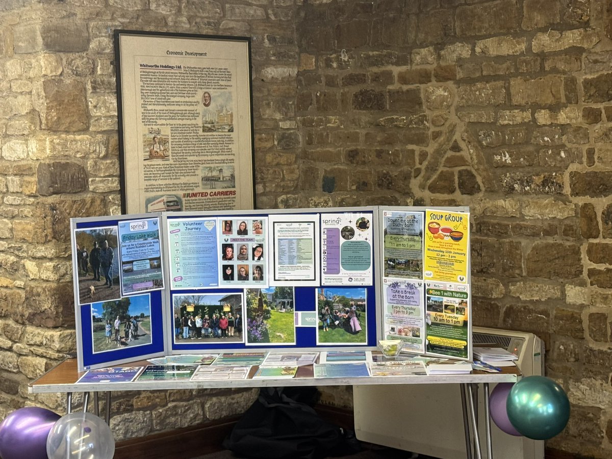 gemblems's tweet photo. Today is #SocialPrescribingDay 2025. I am feeling blessed to have stepped out from behind the laptop to experience firsthand the impact Spring Social Prescribing in Northamptonshire is making. So many stories of how Spring has been transformative for participants. https://t.co/IMVPYrhm1d