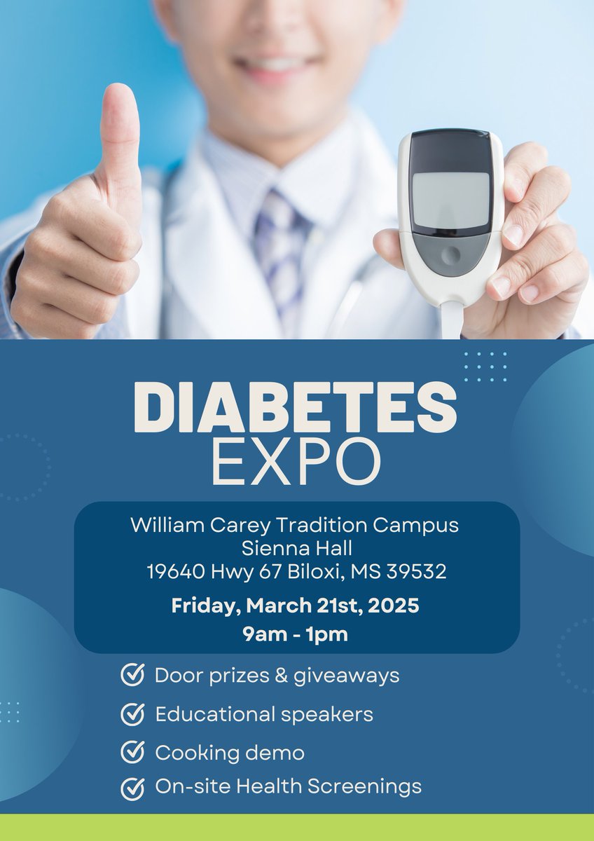 uprootms's tweet photo. This Friday, March 21, 2025 will see the annual Diabetes Expo! We hope that you'll come for wonderful expert speakers and amazing vendors. This is THE most up to date information regarding diabetes education and prevention.  
Be sure to share with your networks! https://t.co/XxtzUHDKXF
