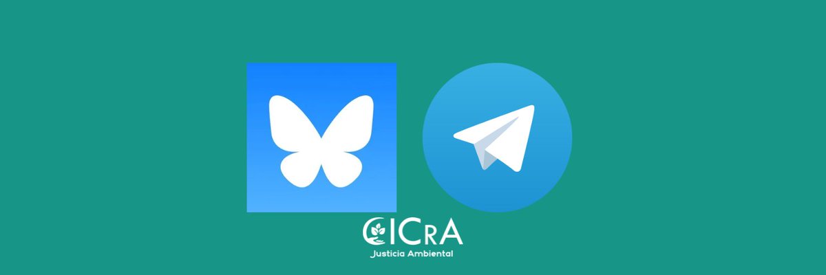 📢 A CICrA Justícia Ambiental també iniciem un nou camí per explorar xarxes socials més justes 🌿

A partir d'ara ens trobareu a:  

🦋 Bluesky: bsky.app/profile/cicra.…
 💠 Canal de Telegram: t.me/cicrajusticiaa…

Més info: cicra.coop/ca/2025/03/18/…