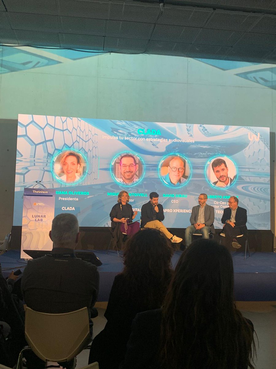 Clúster Audiovisual de Aragón (@aragoncluster) on Twitter photo Comenzamos la tarde hablando de cómo Impulsar tu sector con estrategias audiovisuales.#TheWave2025 <a href="/TheWave_es/">The Wave Tech Expo</a> Comenzamos la tarde hablando de cómo Impulsar tu sector con estrategias audiovisuales.#TheWave2025 <a href="/TheWave_es/">The Wave Tech Expo</a>