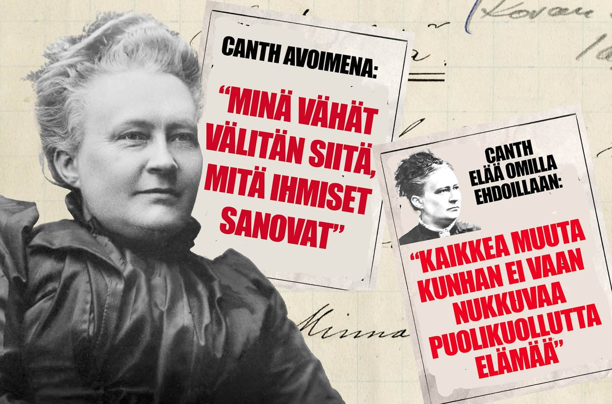 Hyvää Minna Canthin ja tasa-arvon päivää
Minna Canth oli rohkea uudistaja, joka taisteli naisten, köyhien ja heikommassa asemassa olevien oikeuksien puolesta.
Varmistetaan yhdessä, että hänen rohkea perintö kantaa myös tulevaisuuteen.

#MinnaCanth #TasaArvo #Yhdenvertaisuus