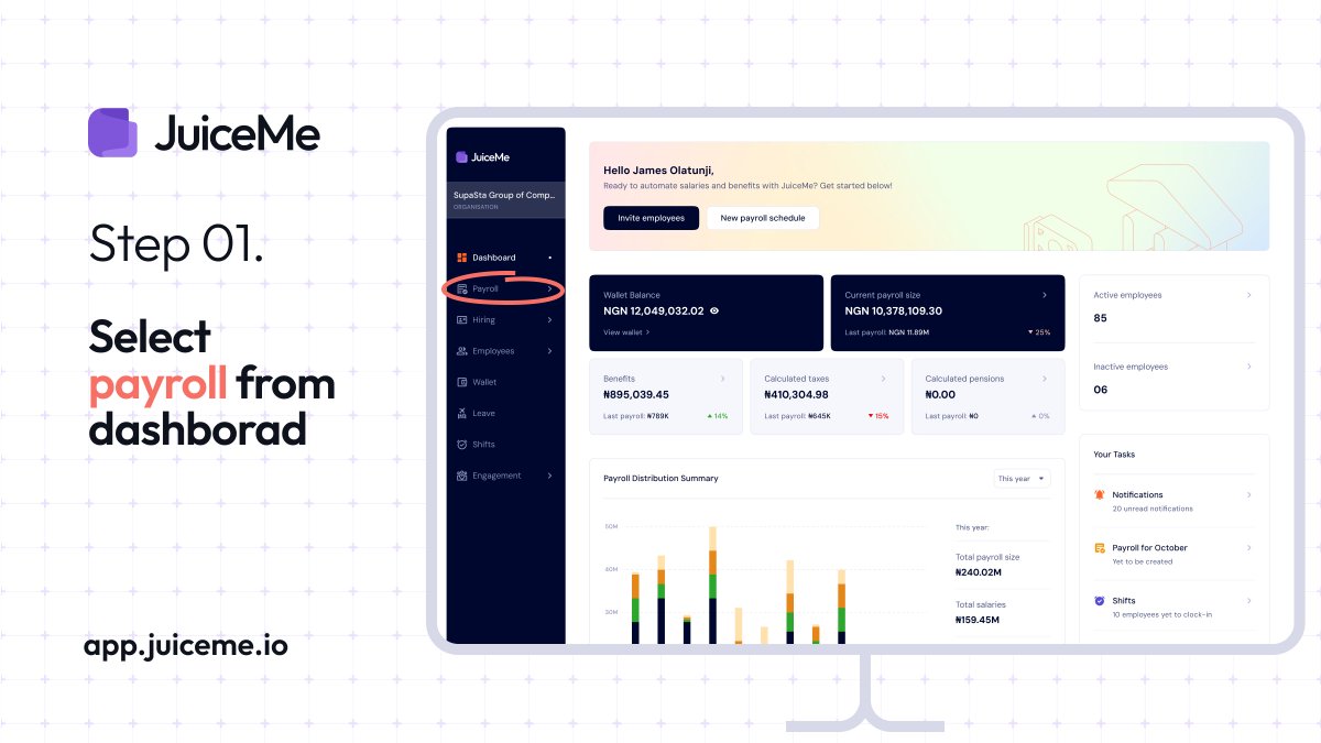 usejuiceme's tweet photo. Payroll shouldn’t be a headache!

With JuiceMe, payroll is automated, error-free, and sent directly to employees on WhatsApp, all in just a few clicks!

Ready to simplify payday? Send us a DM! 🚀 #PayrollMadeEasy #usejuiceme https://t.co/rWThL5qvh6