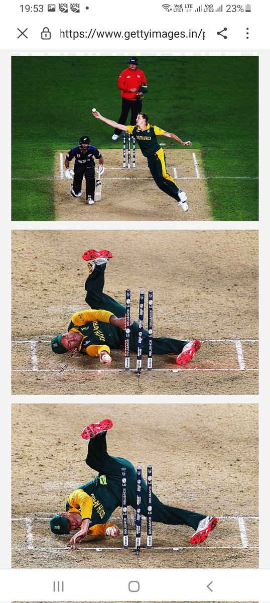 CricketGuru01's tweet image. 9 years ago today, cricket witnessed one of the most emotional World Cup semi-finals. @ABdeVilliers17 and South Africa fought like warriors, but luck wasn’t on their side. 💔
That night still hurts. 😞 #NZvsSA #CWC15&quot;