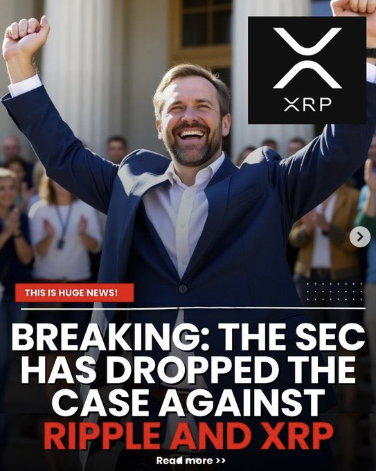 sirenwithbag's tweet photo. BREAKING!

THE SEC DROPS CASE AGAINST RIPPLE AND $XRP https://t.co/2JXZx3KaLb