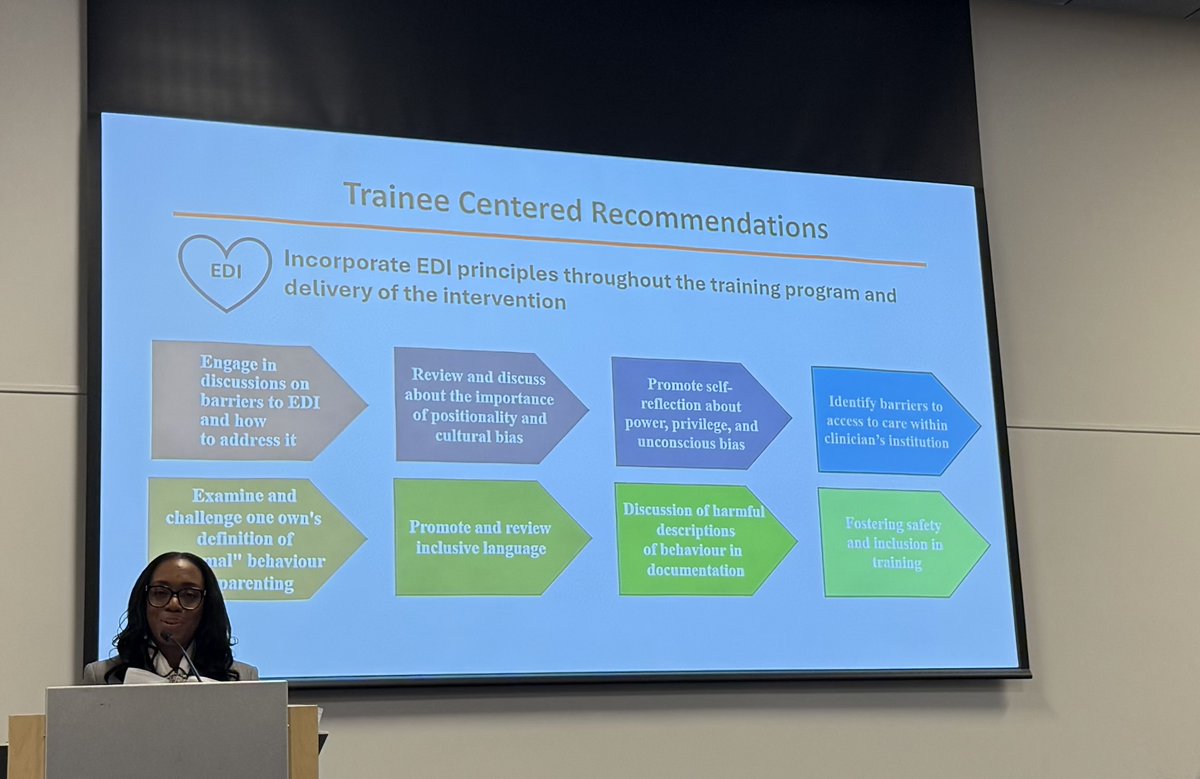 🌟 Always a pleasure presenting g with <a href="/DrNaddley/">Dr. Naddley Désiré (She/Her)</a>! This time, we had the privilege of presenting at <a href="/I_B_I_A/">IBIA</a> #IBIA2025 #BrainInjury.  Conversations with caregivers &amp; trainees are at the heart of our research to enhance mental health care and support for families. 🙌💡