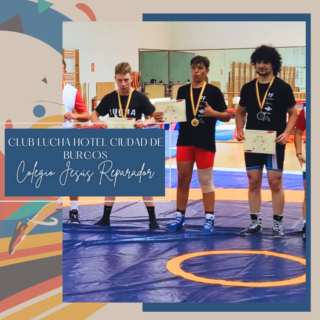 ¡Día de #JornadasDelDeporteBurgalés! 🤍

🗓️ Jueves 27 de marzo
🫂 Club de Lucha Hotel Ciudad de Burgos
🏫 Colegio Jesús Reparador