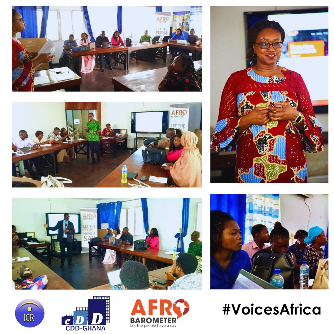 Our colleague, Daniel Armah-Attoh, and our National Partner for Sierra Leone, the Institute for Governance and Reform (<a href="/GovernanceFor/">Institute for Governance Reform</a>), are currently training enumerators for fieldwork as we gear up for Afrobarometer Round 10 data collection.
From 17-21 March 2025, 23 enumerators