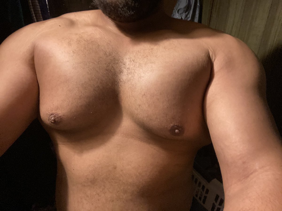 IBMek's tweet photo. Who want to suck on my nipples and lay on my chest! https://t.co/tnxBSCDuRP
