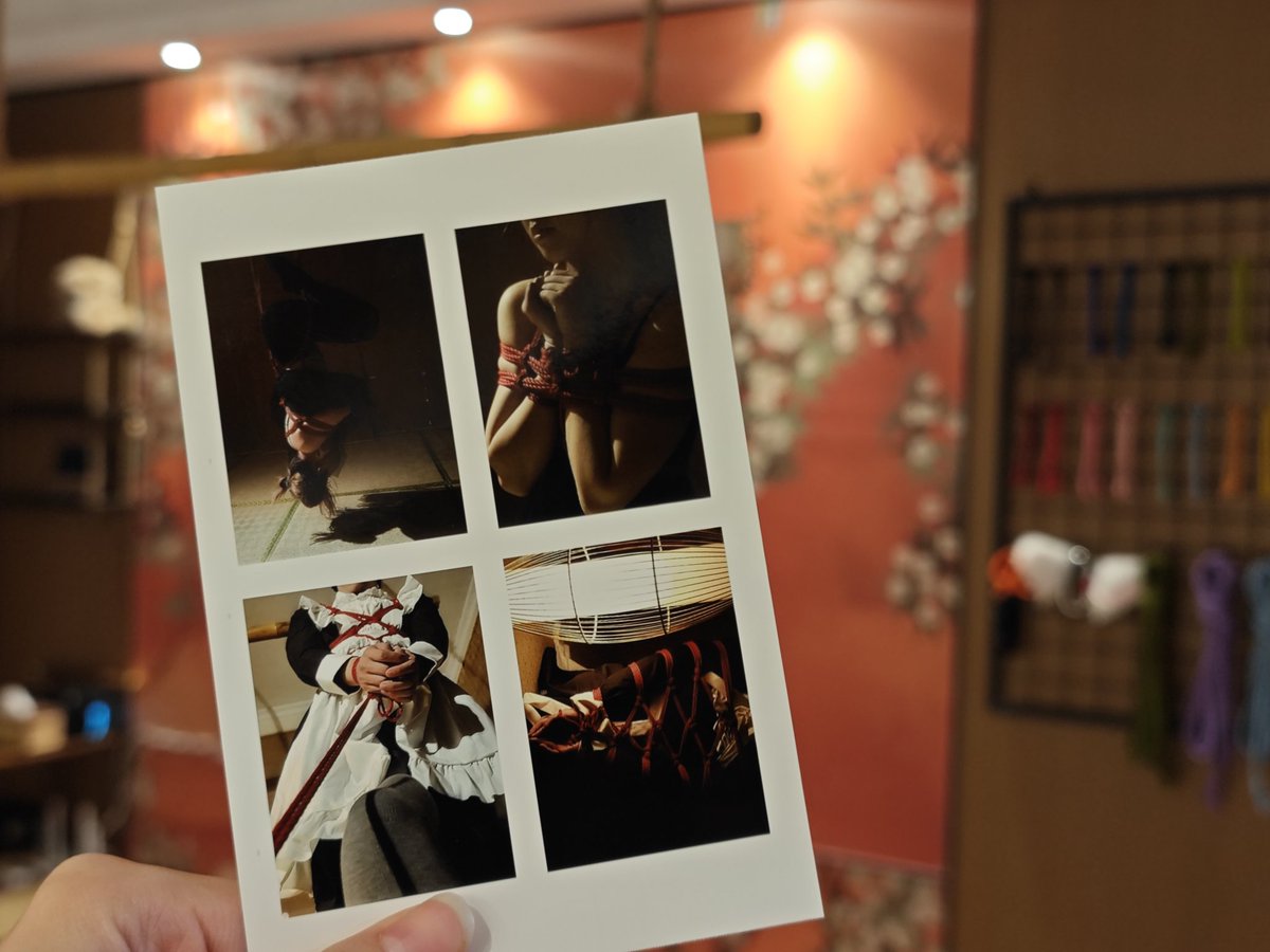 给绳屋添置了照片打印机，幸福感真的好高！来参加活动的人都可以根据需要来获得一张照片留念哦！