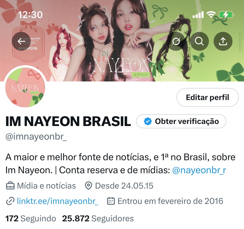 IM NAYEON BRASIL tweet media