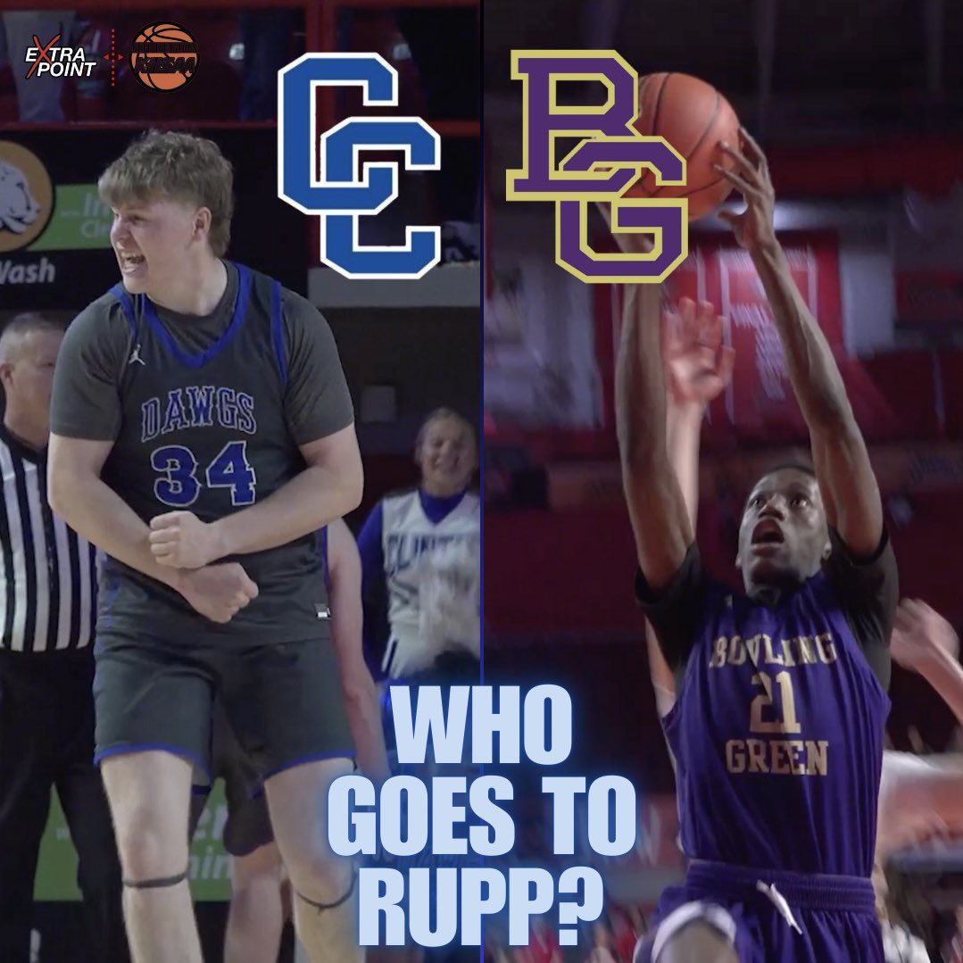 Today’s the day…

Only one will continue their journey for a championship.

Can <a href="/ClintonBulldogs/">Clinton County Athletics</a> make history? 👀

Will the 14th District and <a href="/PurplesHoops/">Bowling Green Purples Basketball</a> reign supreme? 🟣

⏰ Tipoff at 6:00 P.M. - Reporter <a href="/AlecFouchEP/">Alec Fouch</a> will have your coverage.

#ExtraPoint