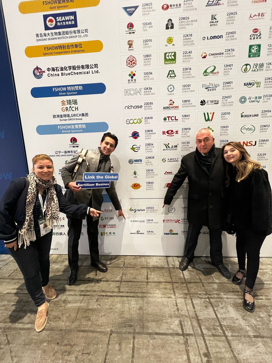 Harun2407's tweet photo. CAC 2025
Fertilizer Show
Shanghai / CHINA
Tarım Fuarı İçin makro tarım Foreign Trade Team 3. Gün “den Enstantaneler ,
@makrotarim
#Makrotarim #CAC2025 #Shanghai #OrganicAgriculture #PlantProtection #DistributorSearch https://t.co/WCBmwRJ6Eg