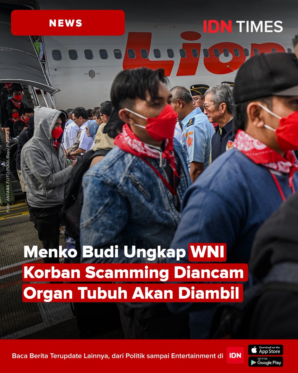 Menko Budi Ungkap WNI Korban Scamming Diancam Organ Tubuh Akan Diambil

idntimes.com/news/indonesia…