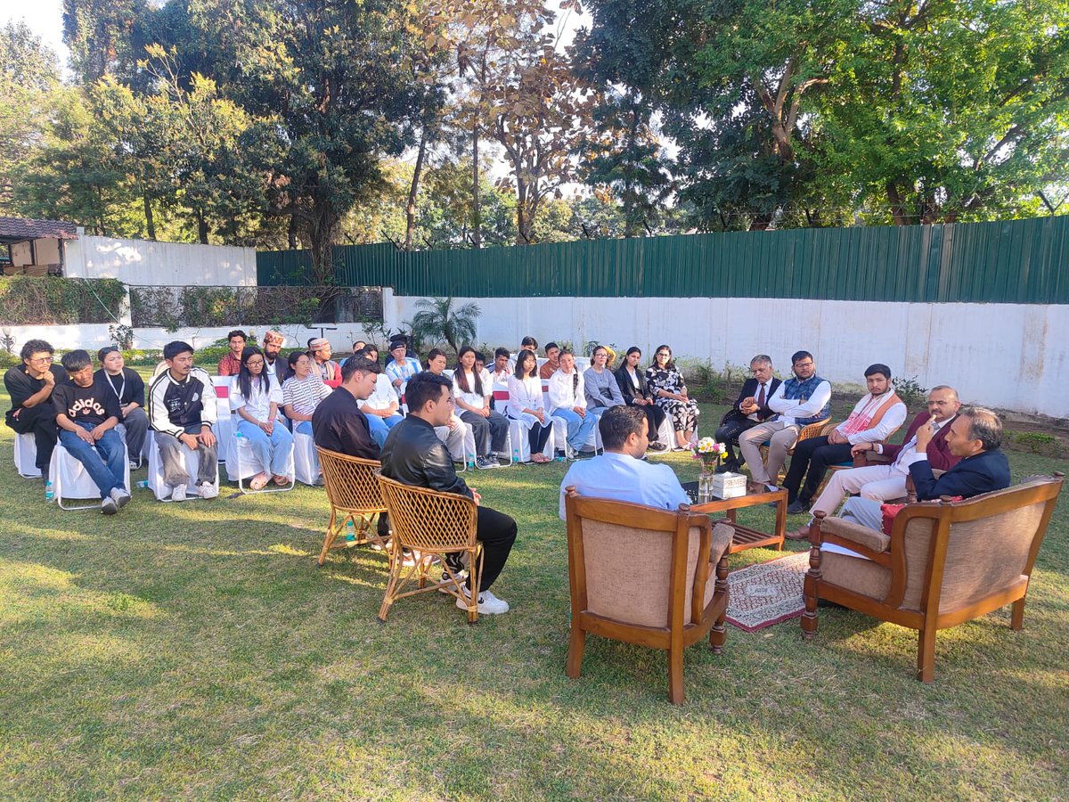 SERU, an ABVP initiative, provides students with a unique opportunity to explore and embrace Bharat’s rich cultural heritage and unity. The delegation met Hon'ble Chief Justice of J&amp;K, Shri Tashi Rabstan, sharing their experiences and insights.