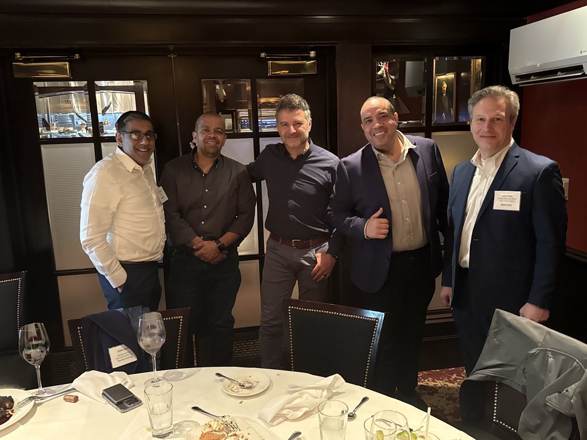 BedrockDataAI's tweet photo. Great conversations with top security leaders in NYC last night.🥂 Exciting times ahead as the industry moves toward a data-first approach.
Thanks to everyone who joined us.
#datasecurity #CISO #dataprotection #MetadataLake #BedrockSecurity https://t.co/JHA5d4hdYw