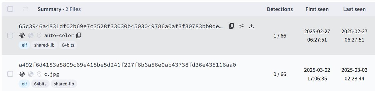 TuringAlex's tweet photo. 🚨#IOC #Backdoor New low detection  #AutoColor  samples found on VT, initially exposed by @Unit42_Intel , leverage a zero-detection #C2: update[.]dateplugs[.]com.  Happy hunting 🍷 &amp; Stay vigilant ⏰, @Xlab_qax https://t.co/Q9x7hFIwYH