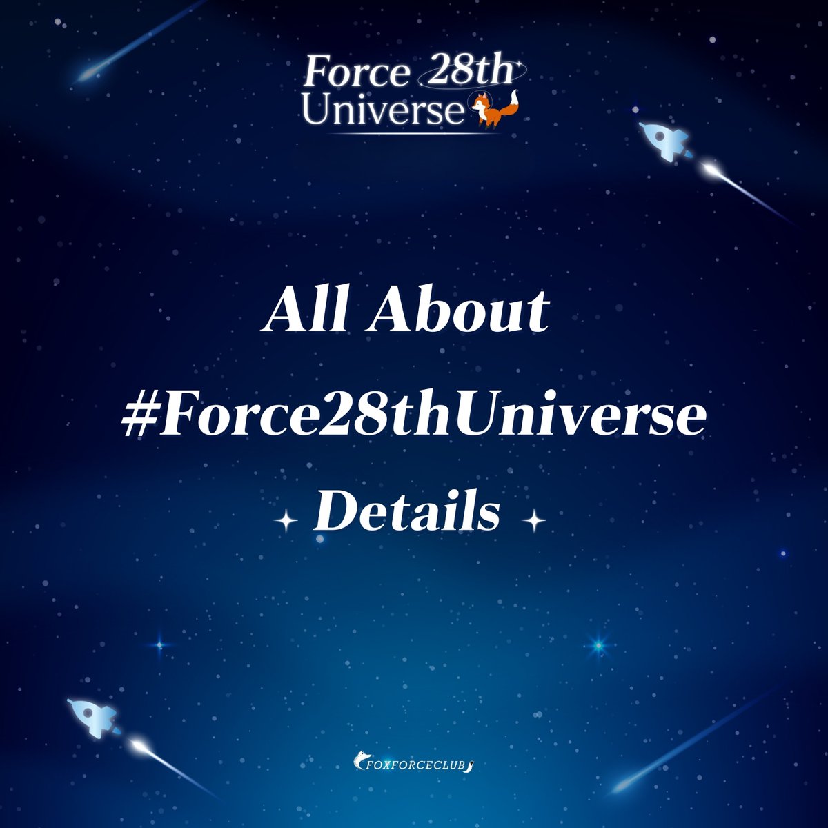 forceofficial_'s tweet photo. ♡  ⟢ All About #Force28thUniverse Details ♡  ⟢

เธรดรวมข้อมูลเกี่ยวกับงานวันเกิดของ #fforce_ อายุครบ 28 ปี ชาว #FOLARIS สามารถตรวจสอบรายละเอียดและข้อมูลต่างๆ รวมทั้งกิจกรรมอื่นๆ ได้ในเธรดนี้เลยน้า 🌌🚀

แล้ว 23 มีนาคมนี้ มาสร้างความทรงจำดีๆ อีกวันให้ฟอสไปด้วยกันนะคะ🤍✨ https://t.co/SjCO33uedO