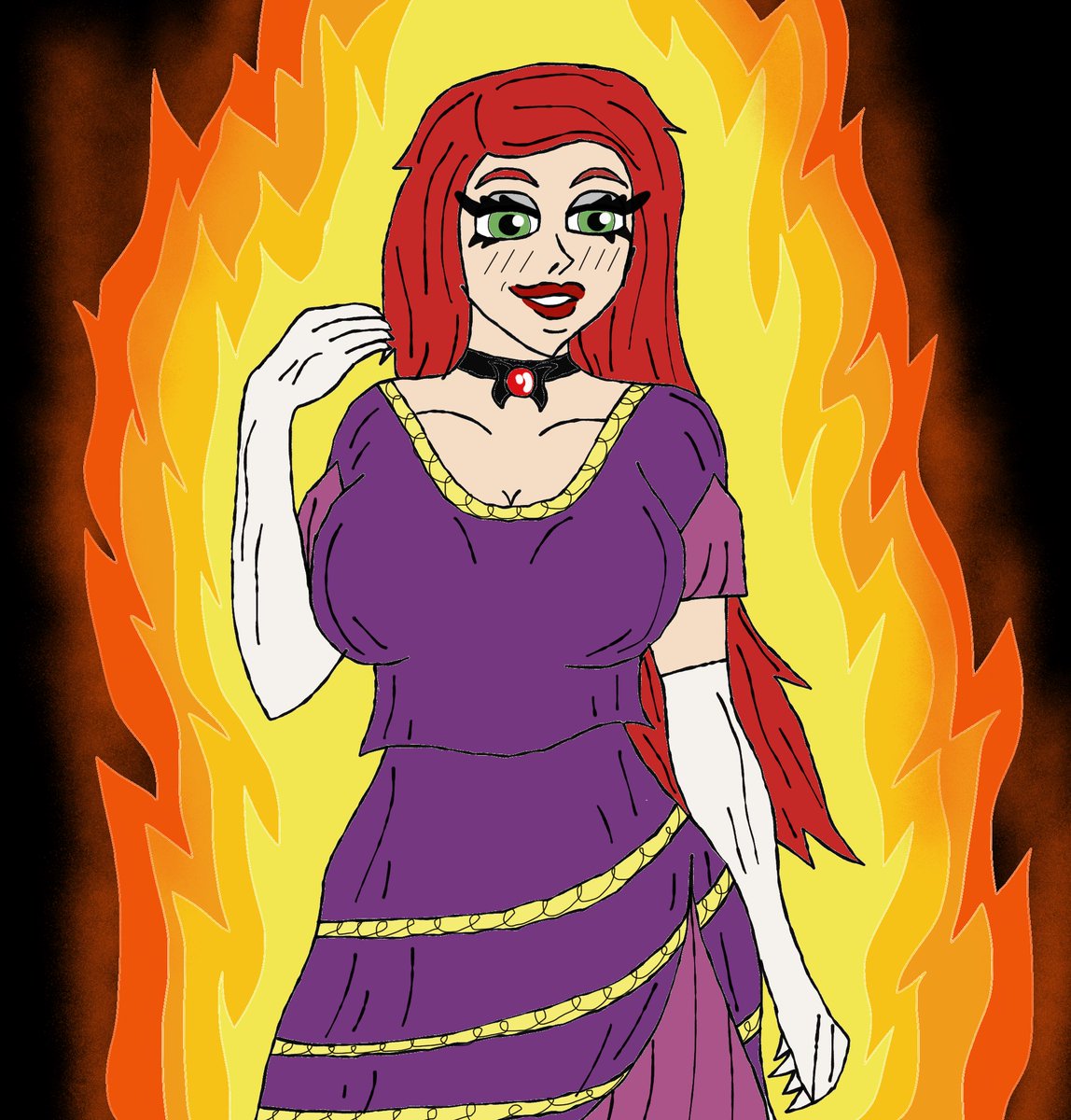 StegenJimmy's tweet photo. Did a drawing of @Alexia_VO dress up as a forgotten Resident Evil Character called Alexia Ashford๐๐ both as her Normal form and Monster form๐
#Fanart #AlexiaVAArts #NaughtyAlexiaVAArts #ResidentEvil #AlexiaAshford #Monsterform https://t.co/5NEH9WDhqD