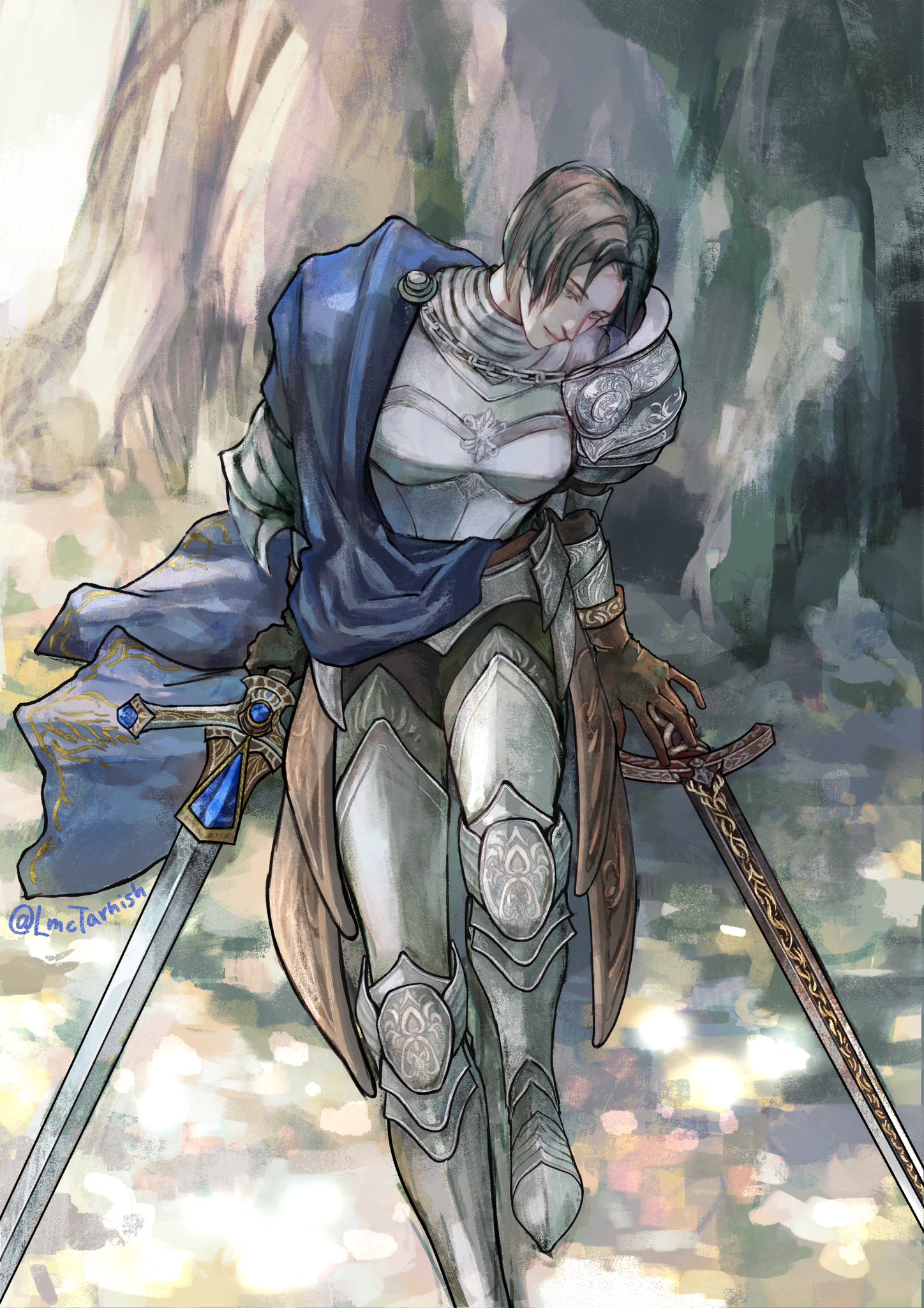 肉質画 油絵 fantasy 絵画
