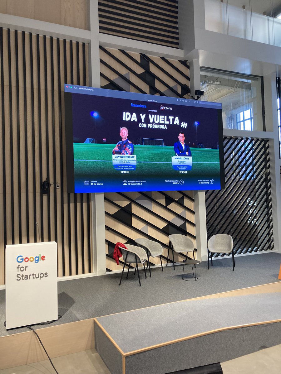 El viernes se viene un eventazo en Google For Startups Madrid.

Si aún no te has inscrito para Ida y Vuelta, todavía estás a tiempo ⬇️

lu.ma/oq5fxtsy