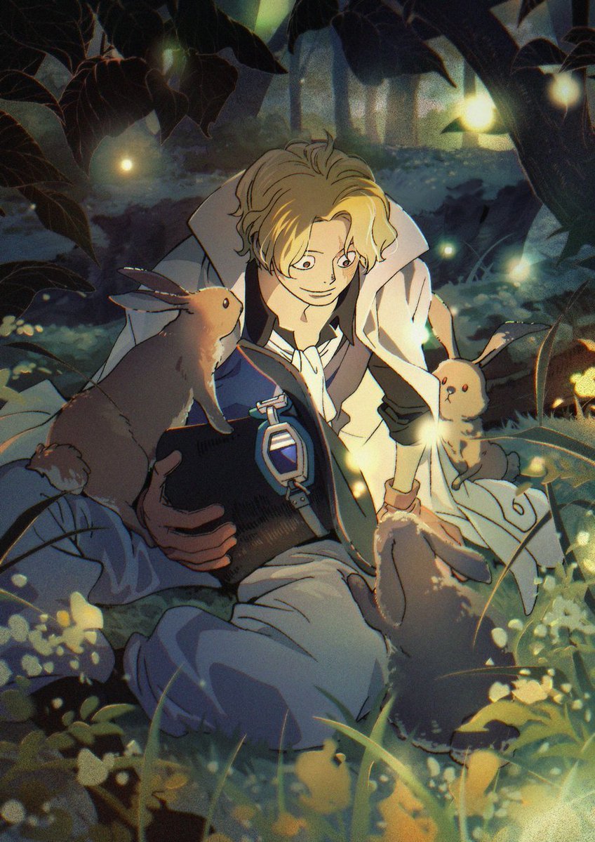 new official art for Sabo's birthday!!!!!