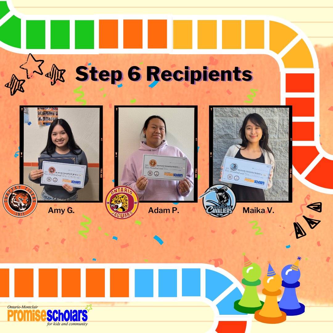 OntMontPS's tweet image. Congratulations to our Opportunity Scholarship Step 6 and 7 recipients!!🎉

Congrats on your $500 scholarship!🥳

Reminder that Step 8 is due this Friday!

To view more Opportunity Scholarship recipients, visit our bit.ly/PSOpportunity or check out the LinkTree in our bio!