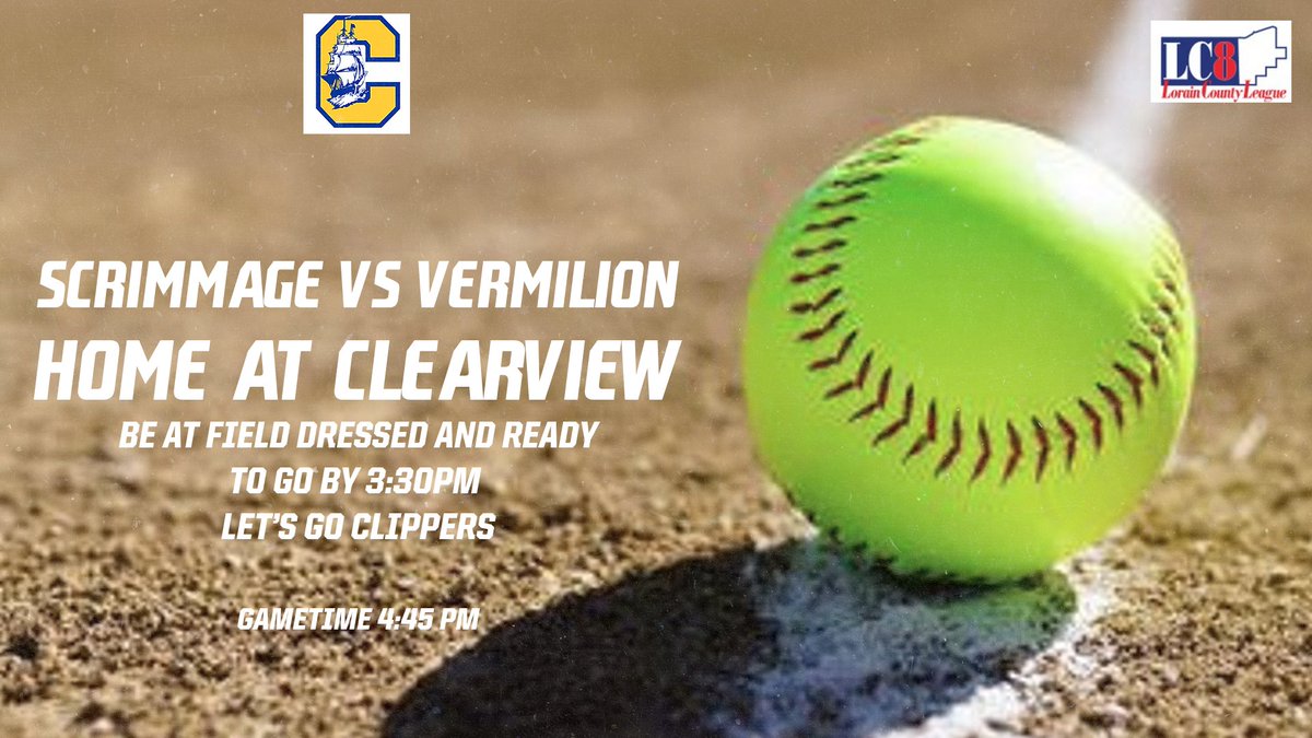 Clearview High School Softball tweet media
